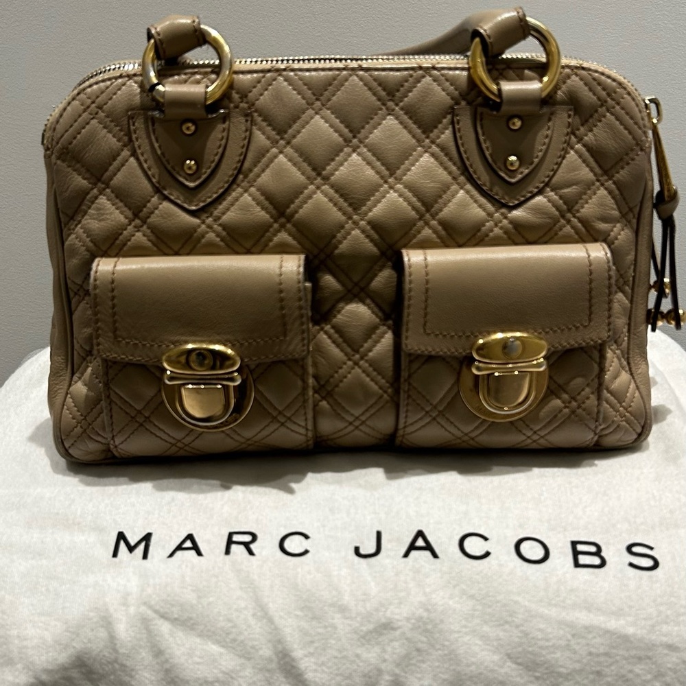 Marc Jacobs Quilted Blake bag in Bisque